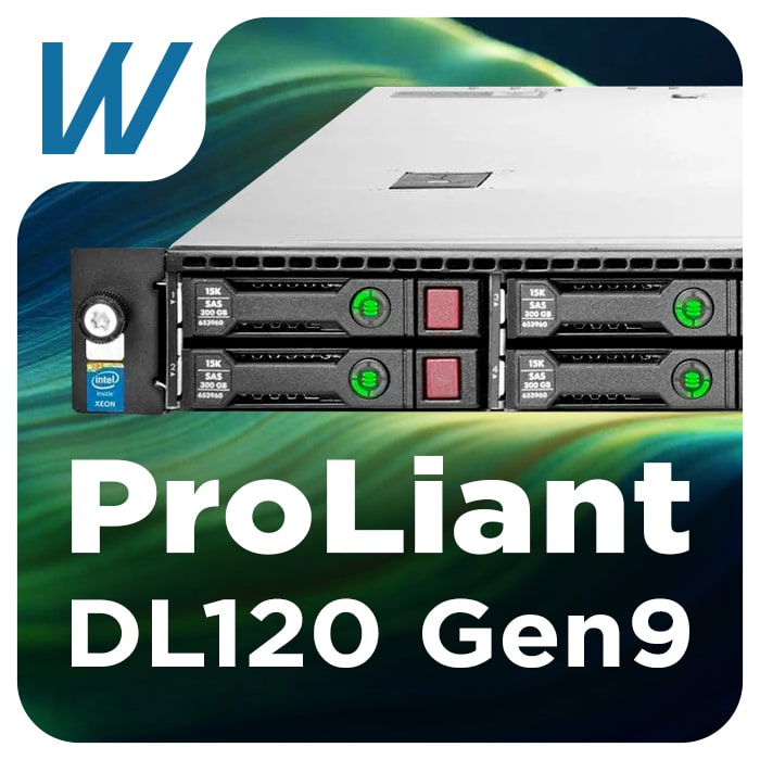Сервер HP Proliant DL120 Gen9 купить в WestComp