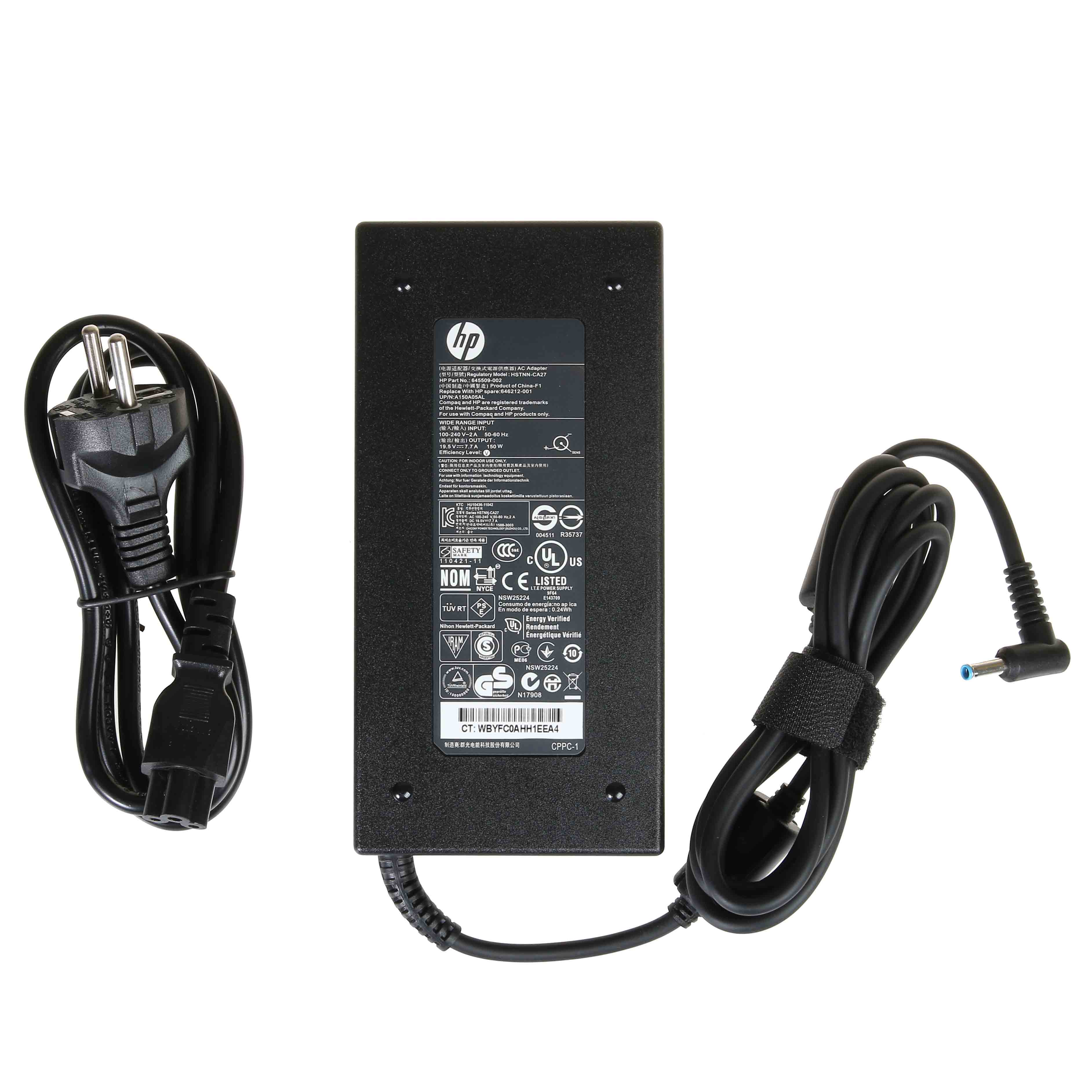 HP 150W Power AC Adapter (645509-002) - фото 2