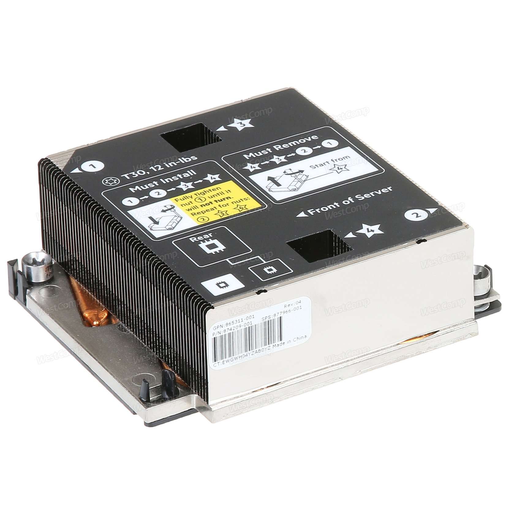 HP Heatsink CPU 1 for BL460c Gen10 (877966-001)