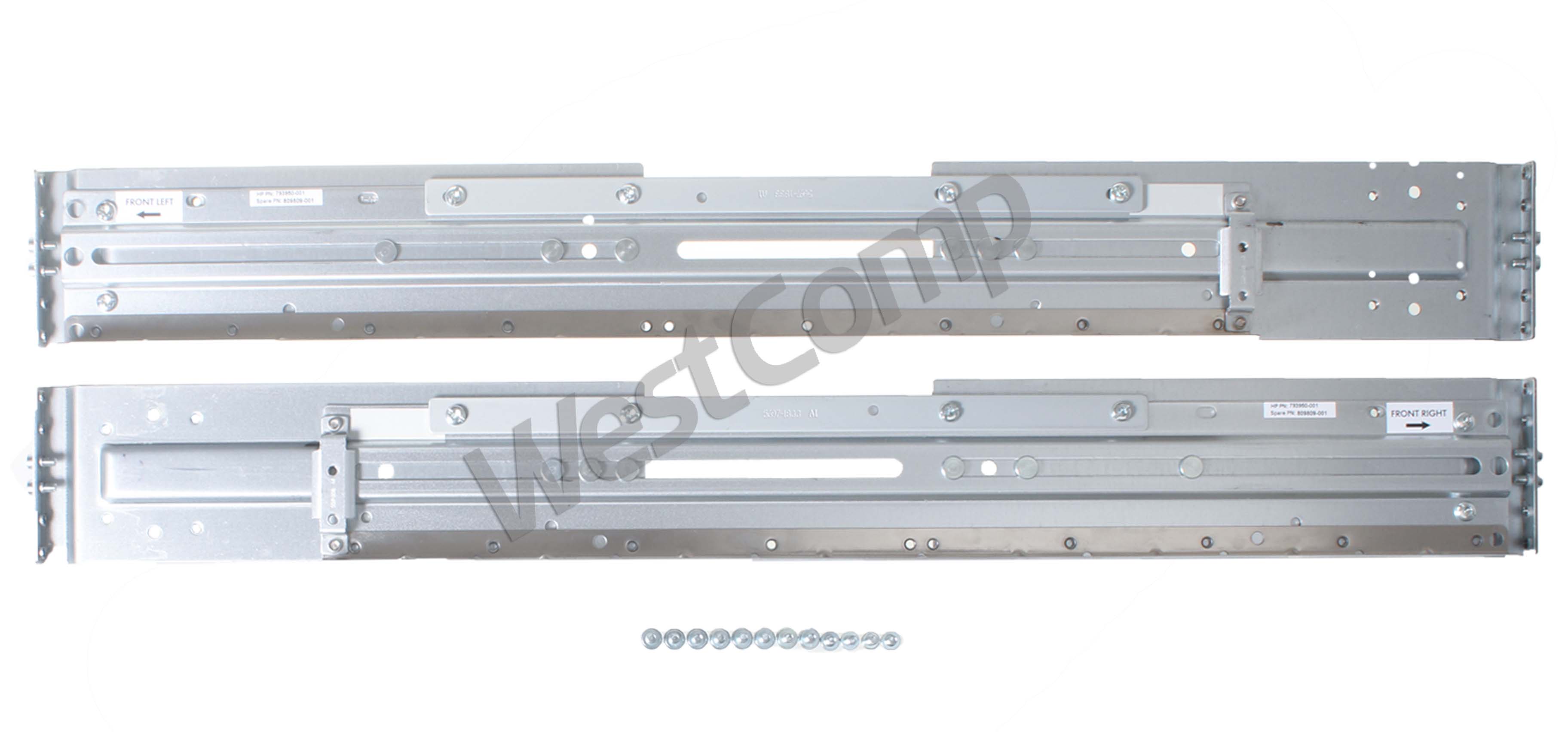 Рельсы HPE 3PAR Rail Kit assembly 2U (683253-001) - фото 2
