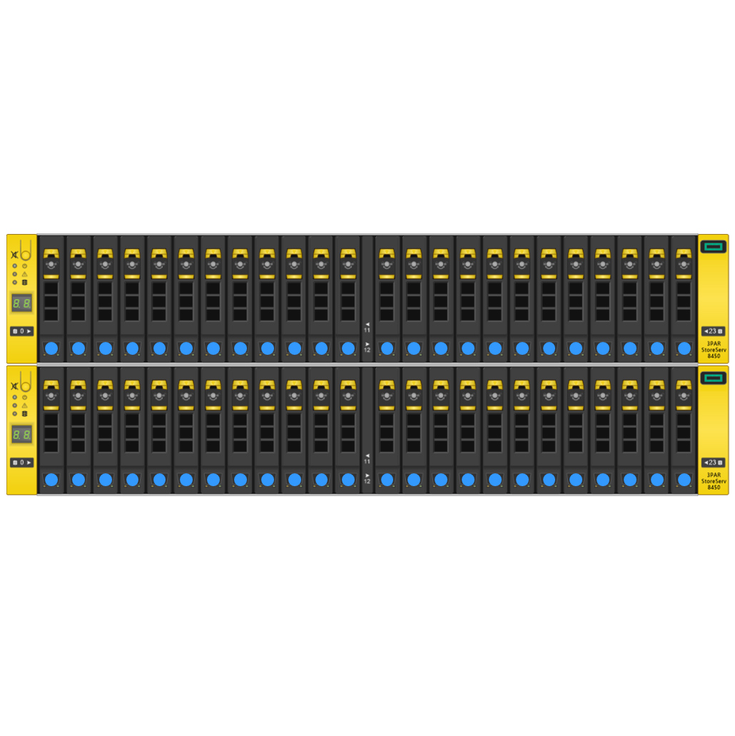 HPE 3PAR StoreServ 8440 4-node (48x7.68Tb SSD)