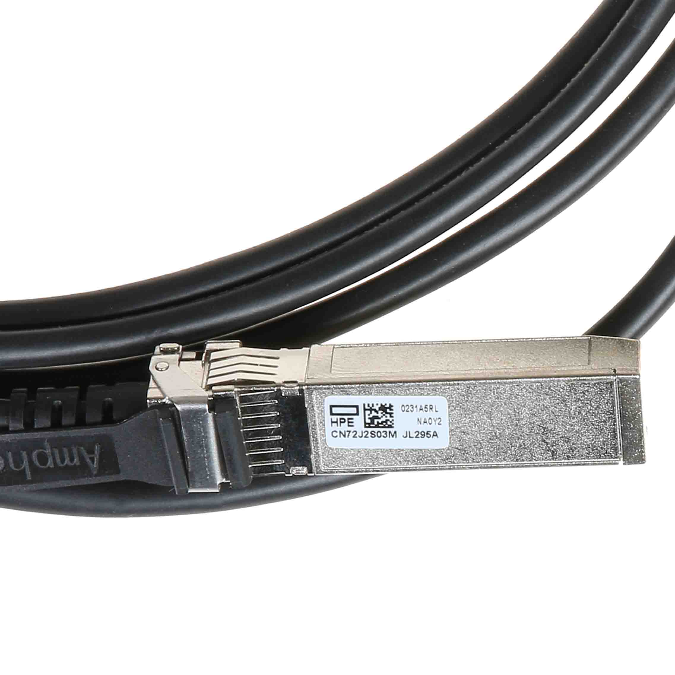 HPE X240 25G SFP28 to SFP28 3m Direct Attach Copper Cable (JL295A) - фото 2