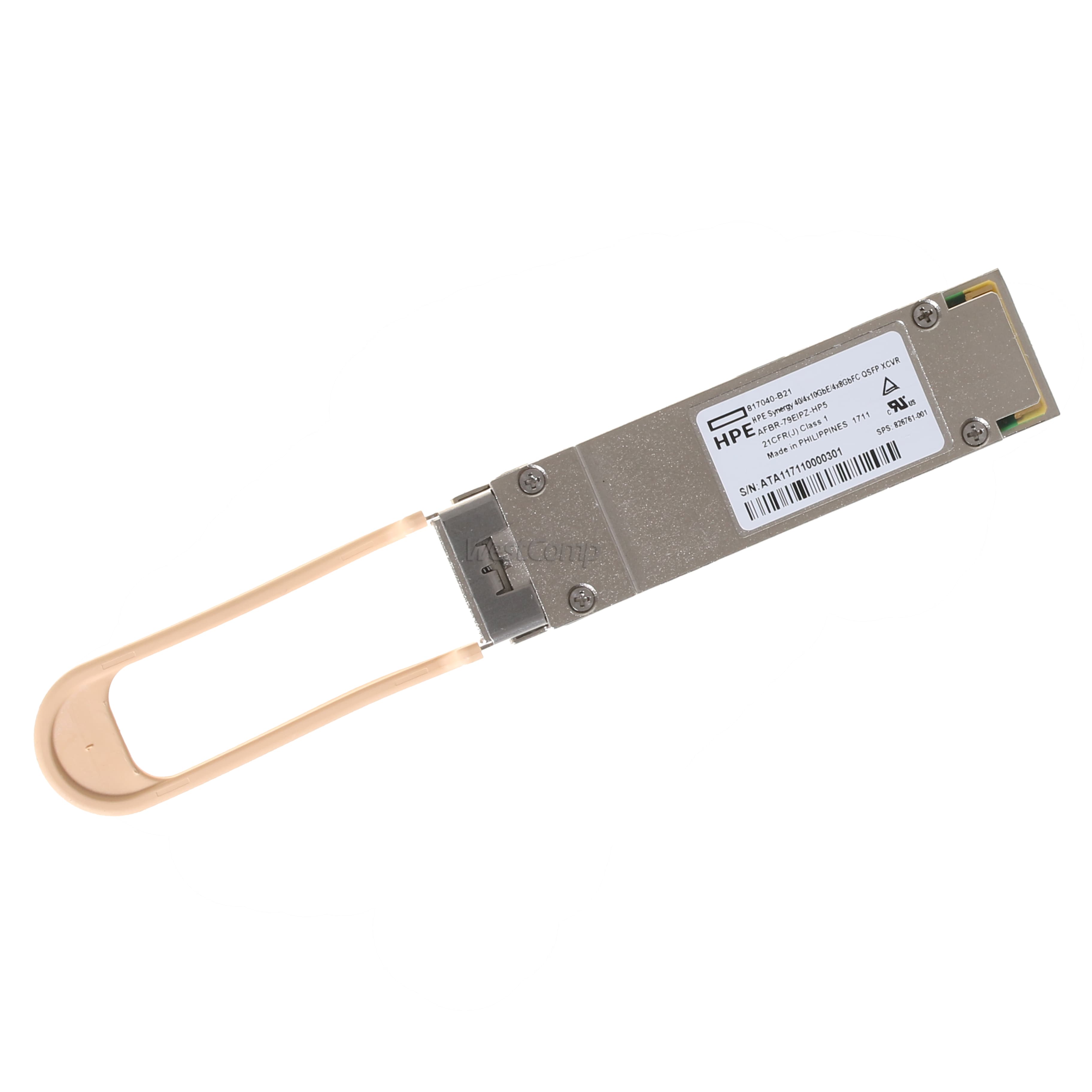 HPE Synergy 40GbE / 4x10GbE / 4x8Gb FC QSFP+ Transceiver (817040-B21)