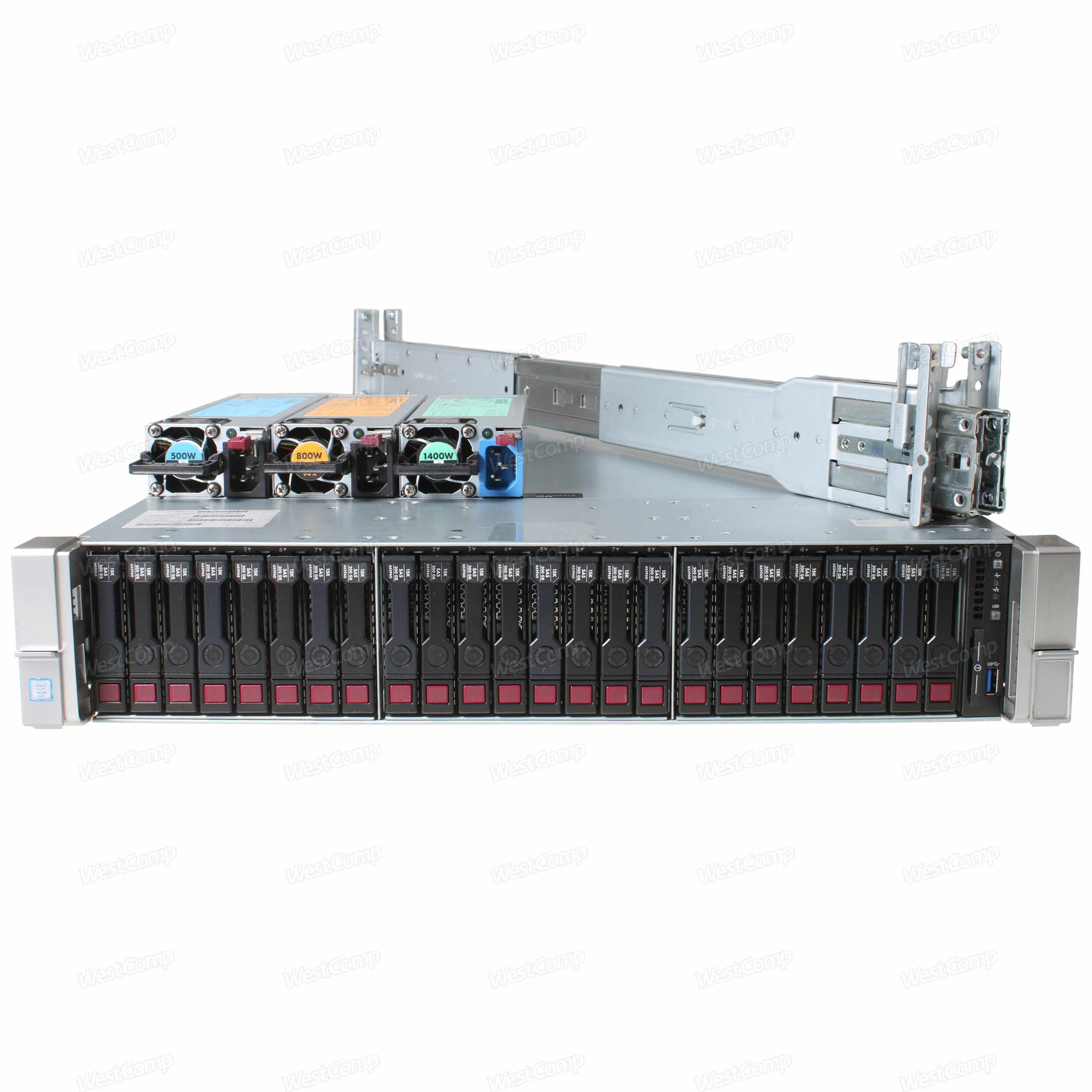 HP Proliant DL380 Gen9 24xSFF 2x2.1GHz 8-Core Xeon E5-2620v4 / 32Gb (2x16) PC4-24002x500W - фото 2