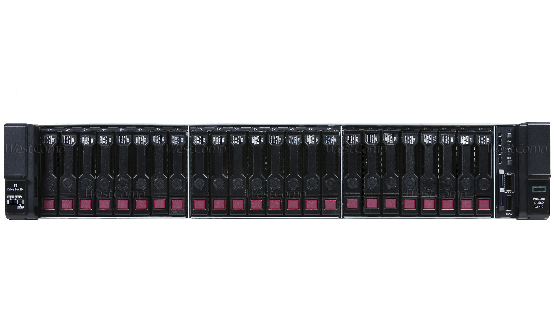 HP Proliant DL560 Gen10 24xSFF 4xXeon 8168 2.7GHz 24-Core / HPE 512Gb(8x64)DDR4 2666 / E208 / 331 / 4x800W - фото 2
