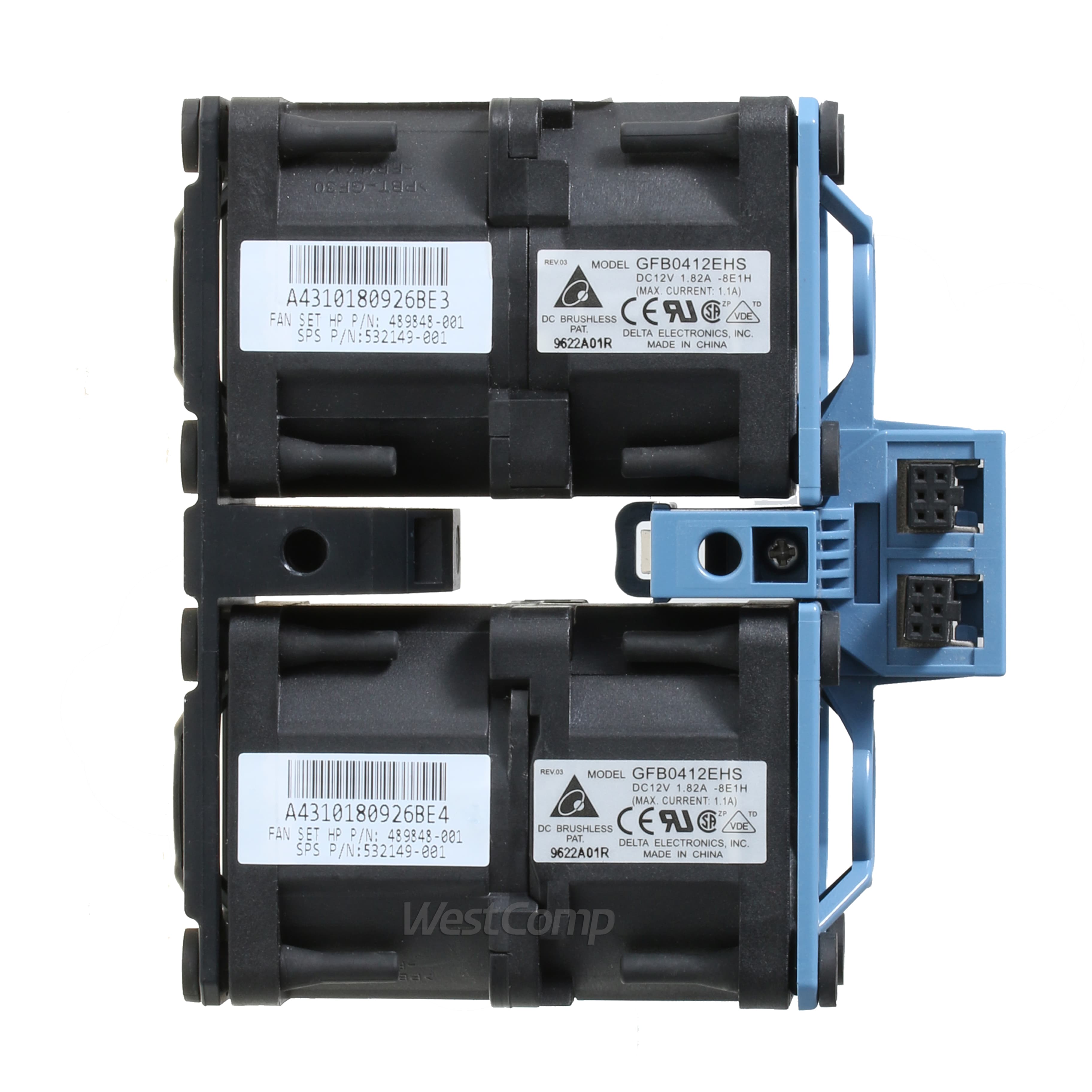 HP Hot Plug Redundant Fan Kit HP DL360 G6, G7 (489848-001) - фото 2