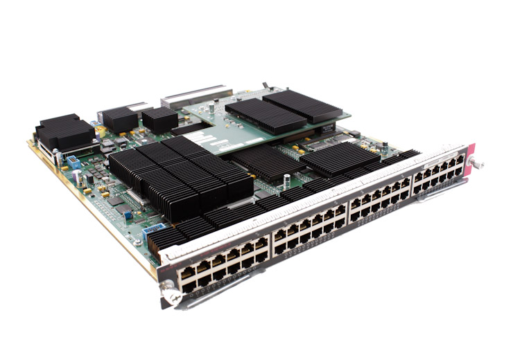 Cisco WS-X6748-GE-TX (48-Port 10 / 100 / 1000 RJ-45)