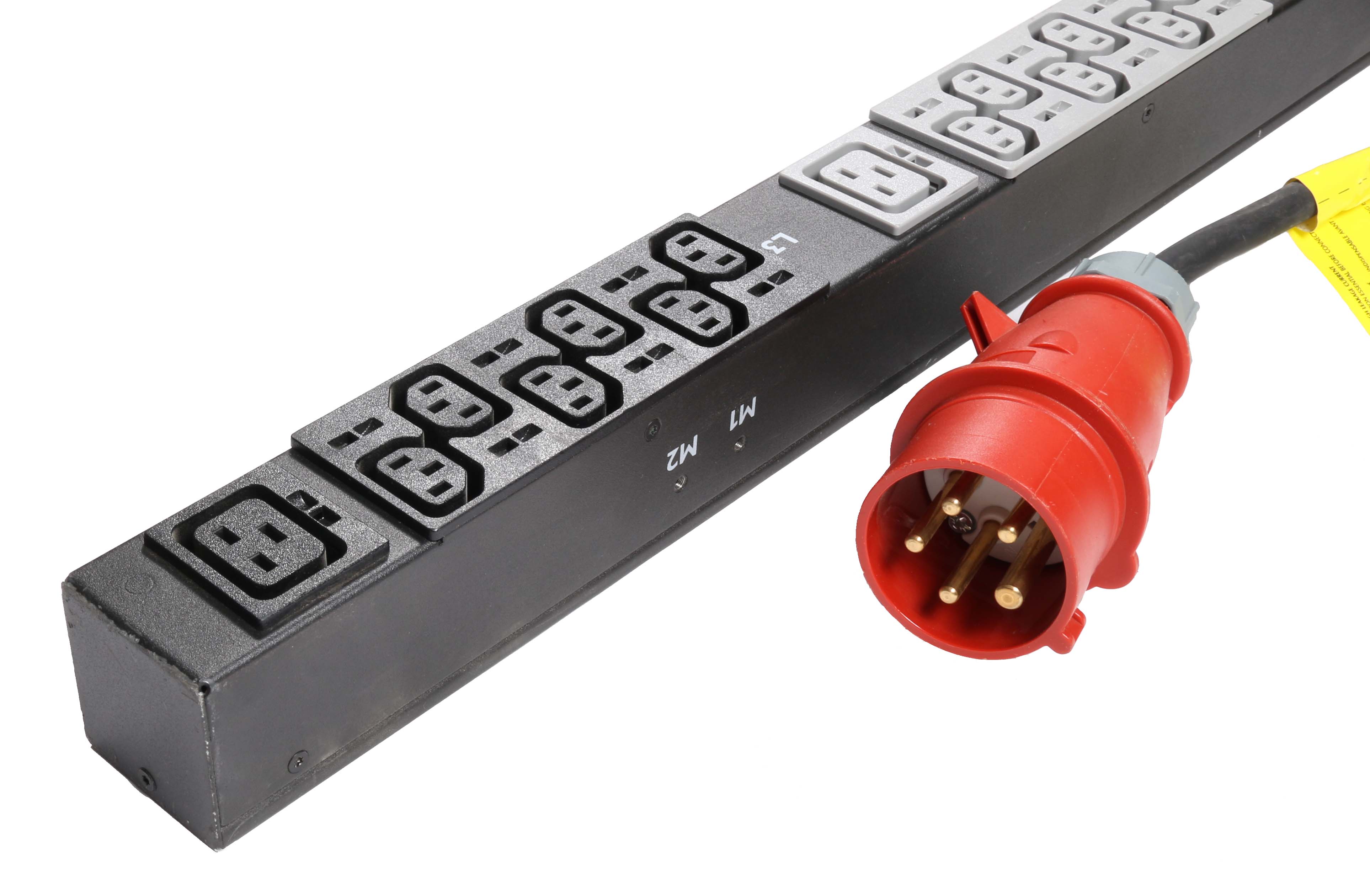 HPE G2 Basic 3Ph 11kVA / 60309 5-wire 16A / 230V Outlets (36) C13 (6) C19 / Vertical INTL PDU (P9Q58A) - фото 2