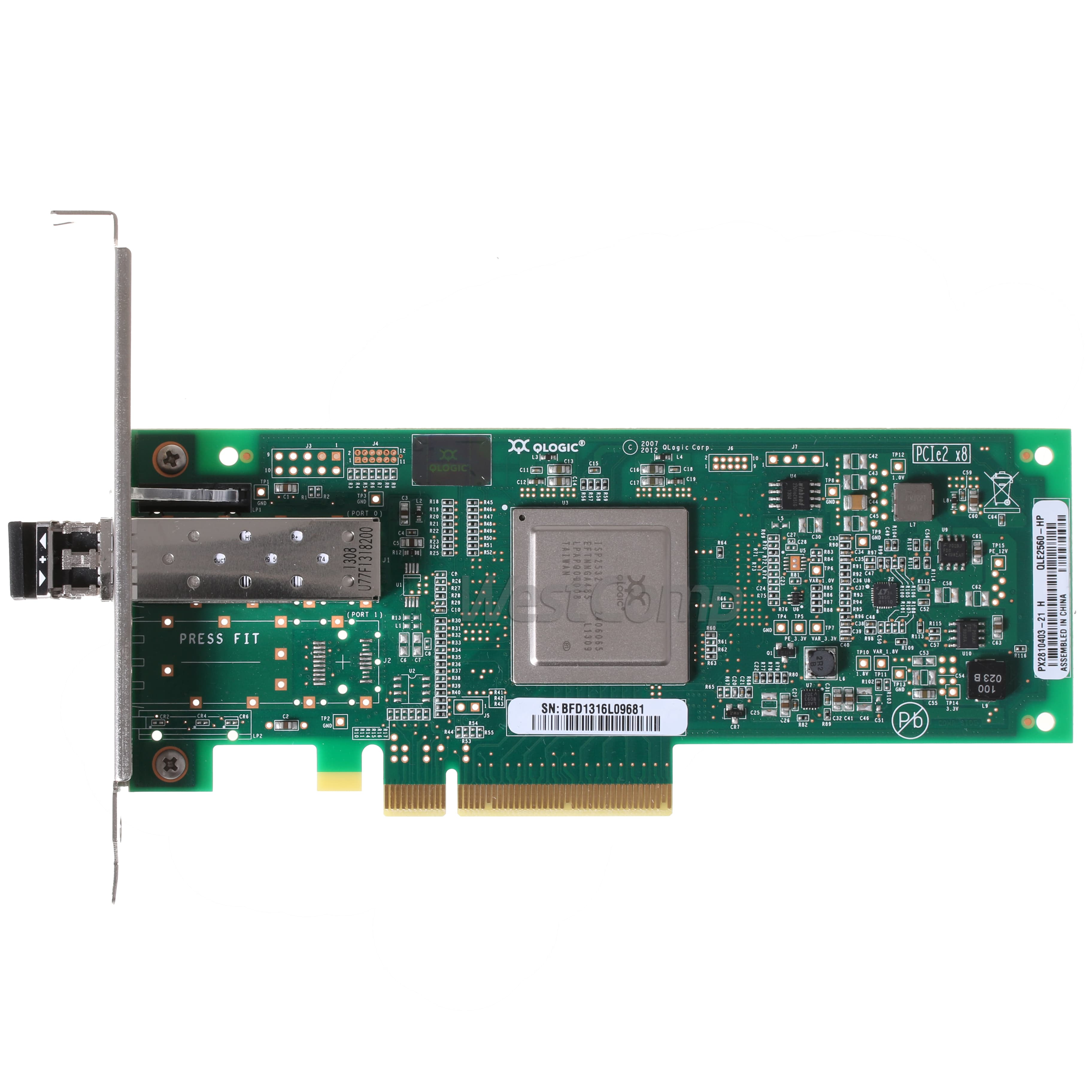 HP StorageWorks 81Q Single Port PCI-e Fibre Channel Host Bus Adapter (AK344A) - фото 2