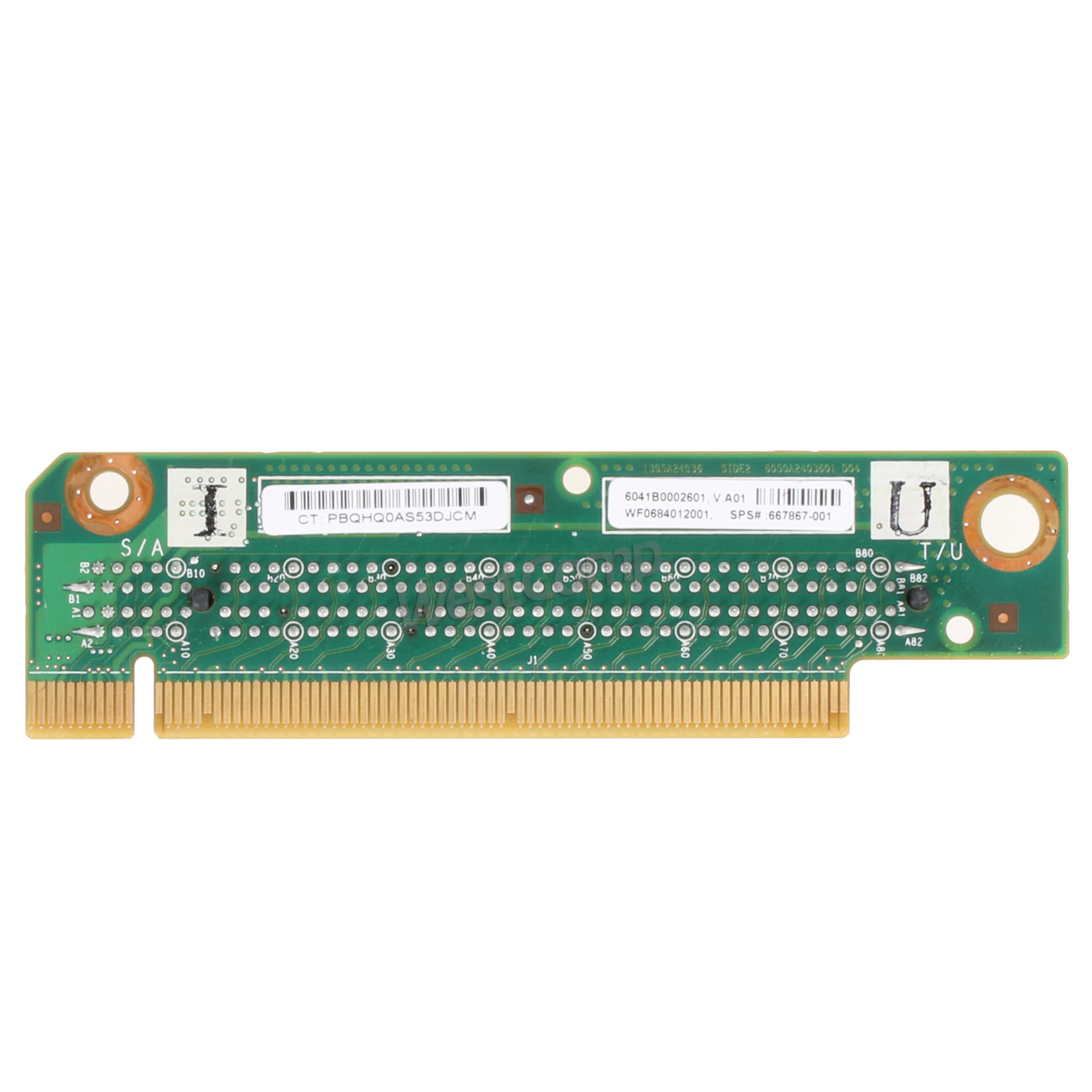 Плата HP Proliant DL360p Gen8 Full Height PCIe Slot x16 Riser Board (667867-001) - фото 2