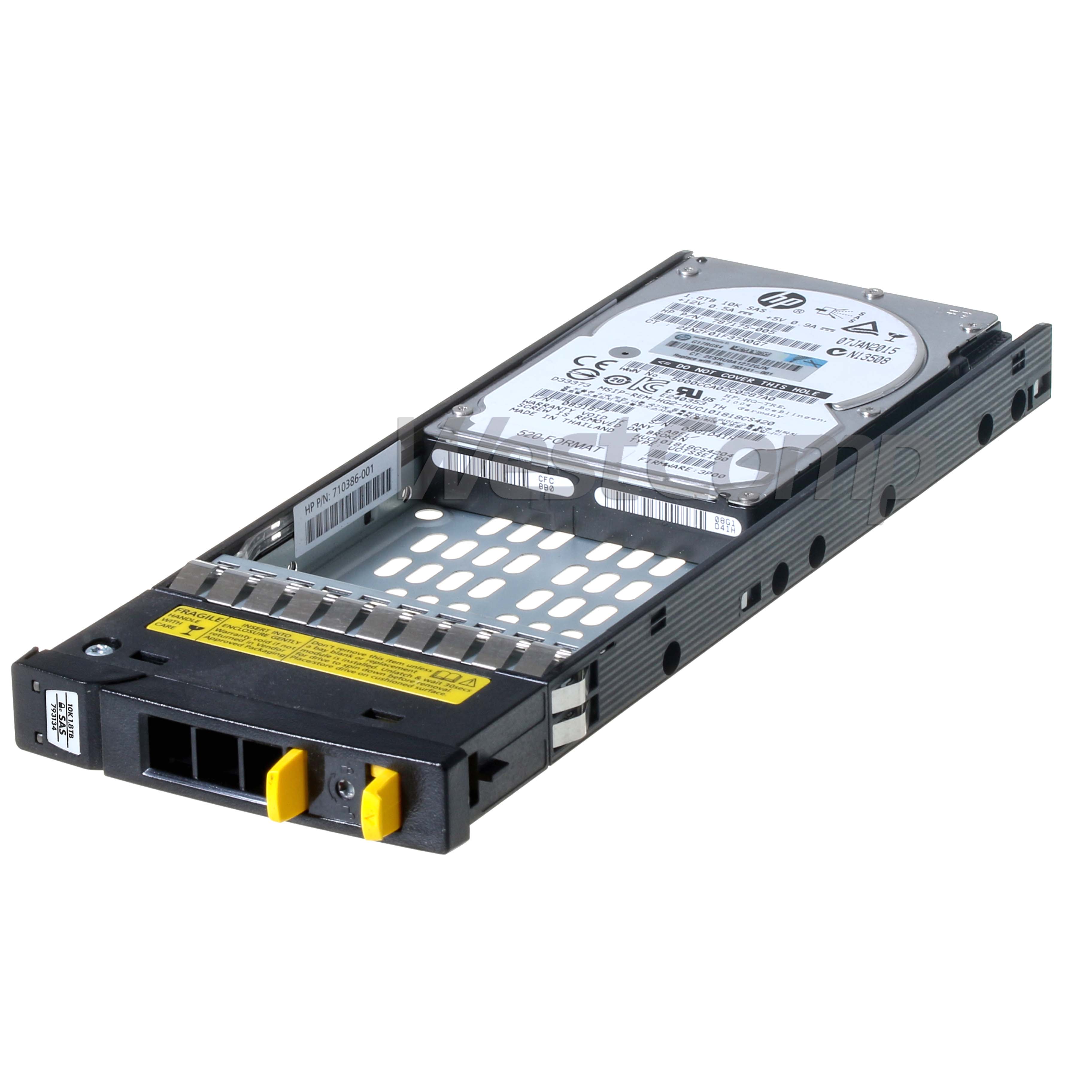 HPE 3PAR StoreServ M6710 1.8TB 6G SAS 10K SFF (2.5in) Hard Drive (K0F26A)