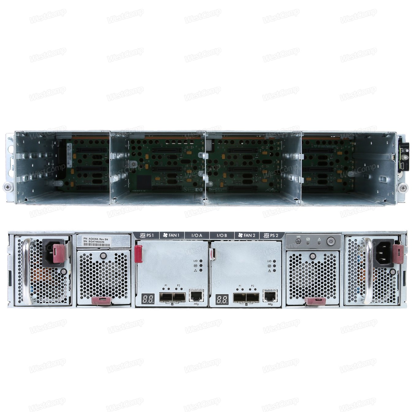 HP StorageWorks M6412A Fibre Channel Drive Enclosure (AG638A) - фото 2