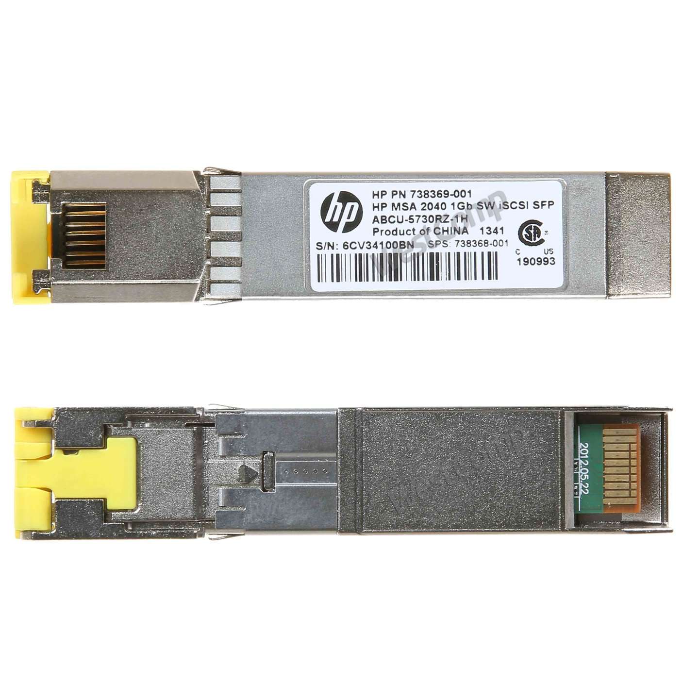 HPE MSA 2040 1GB Short Wave SFP Transceiver (738369-001) - фото 2