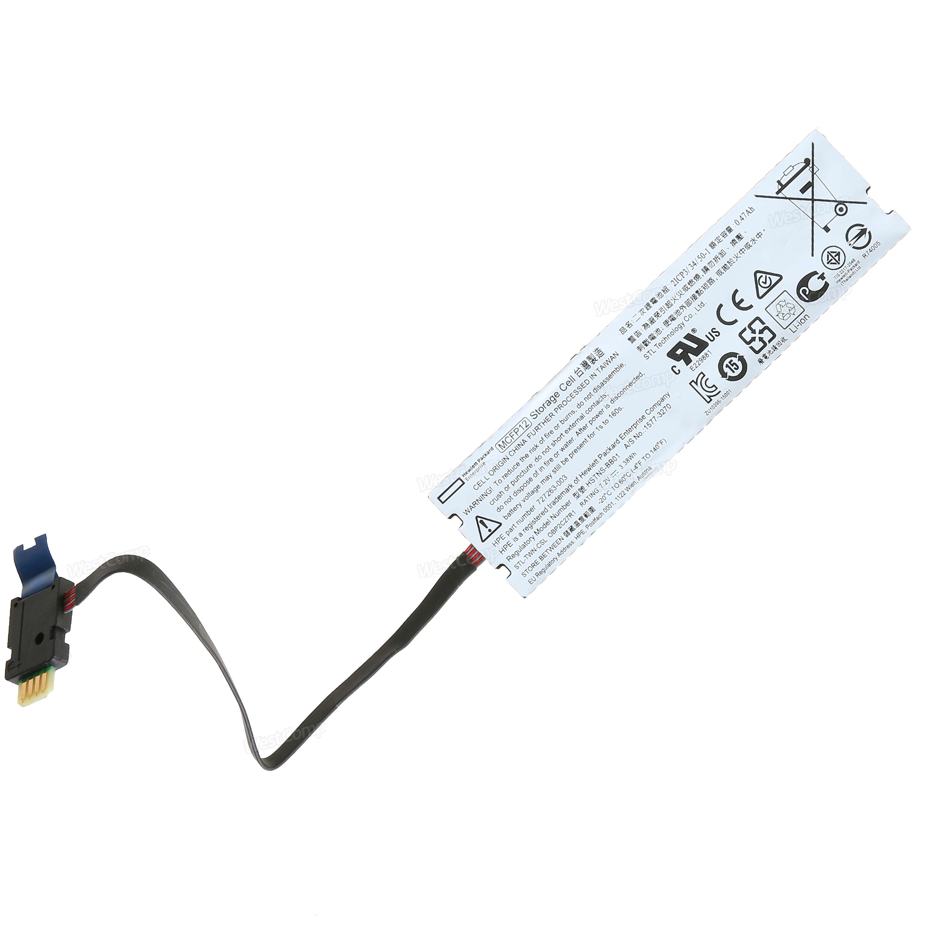 HPE BBWC Smart storage Battery Pack 12V (871265-001)
