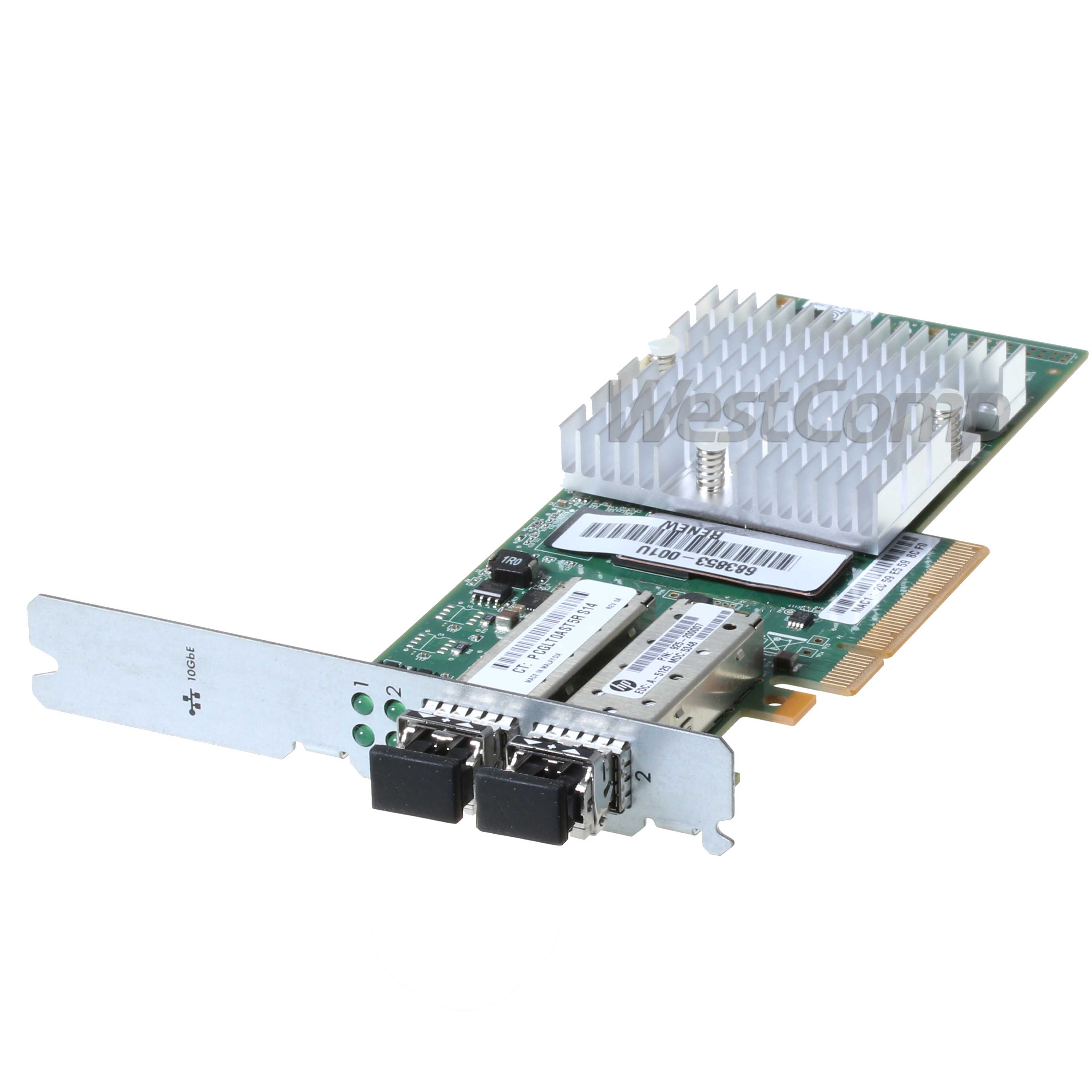 HPE 3PAR StoreServ 7000 2-port 10Gb / sec iSCSI / FCoE Adapter (QR487A)