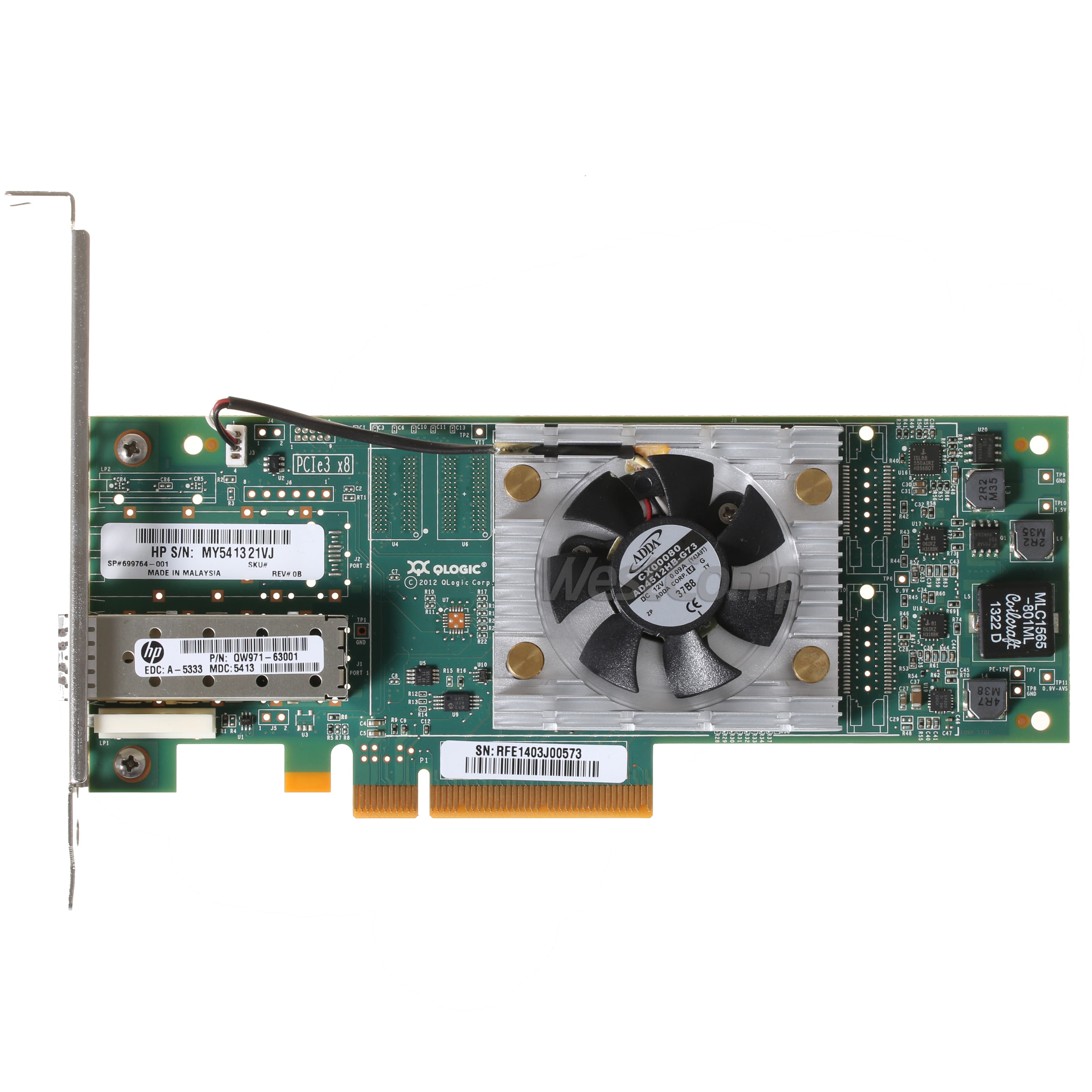 HPE StoreFabric SN1000Q 16GB 1-port PCIe Fibre Channel Host Bus Adapter (QW971A) - фото 2