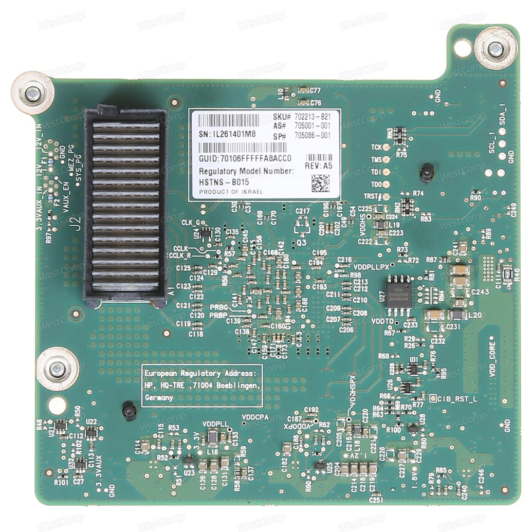 HPE InfiniBand FDR 2-port 545M Adapter (702213-B21) - фото 2