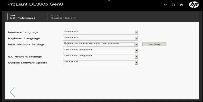 Intelligent provisioning preferences
