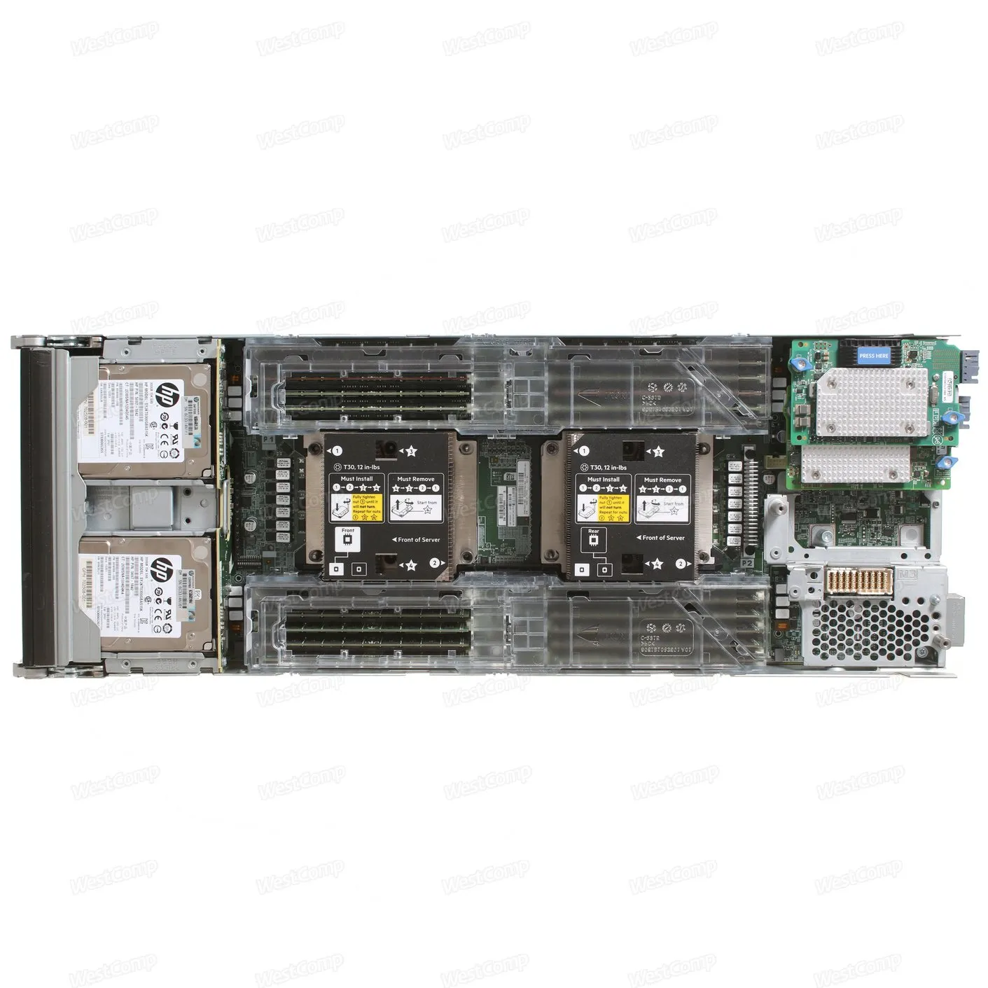 HPE Synergy 480 Gen10 2xXeon Platinum 8260 2.4GHz 24-Core / HPE 256GB(8x32) DDR4-2666 / P204 - фото 2