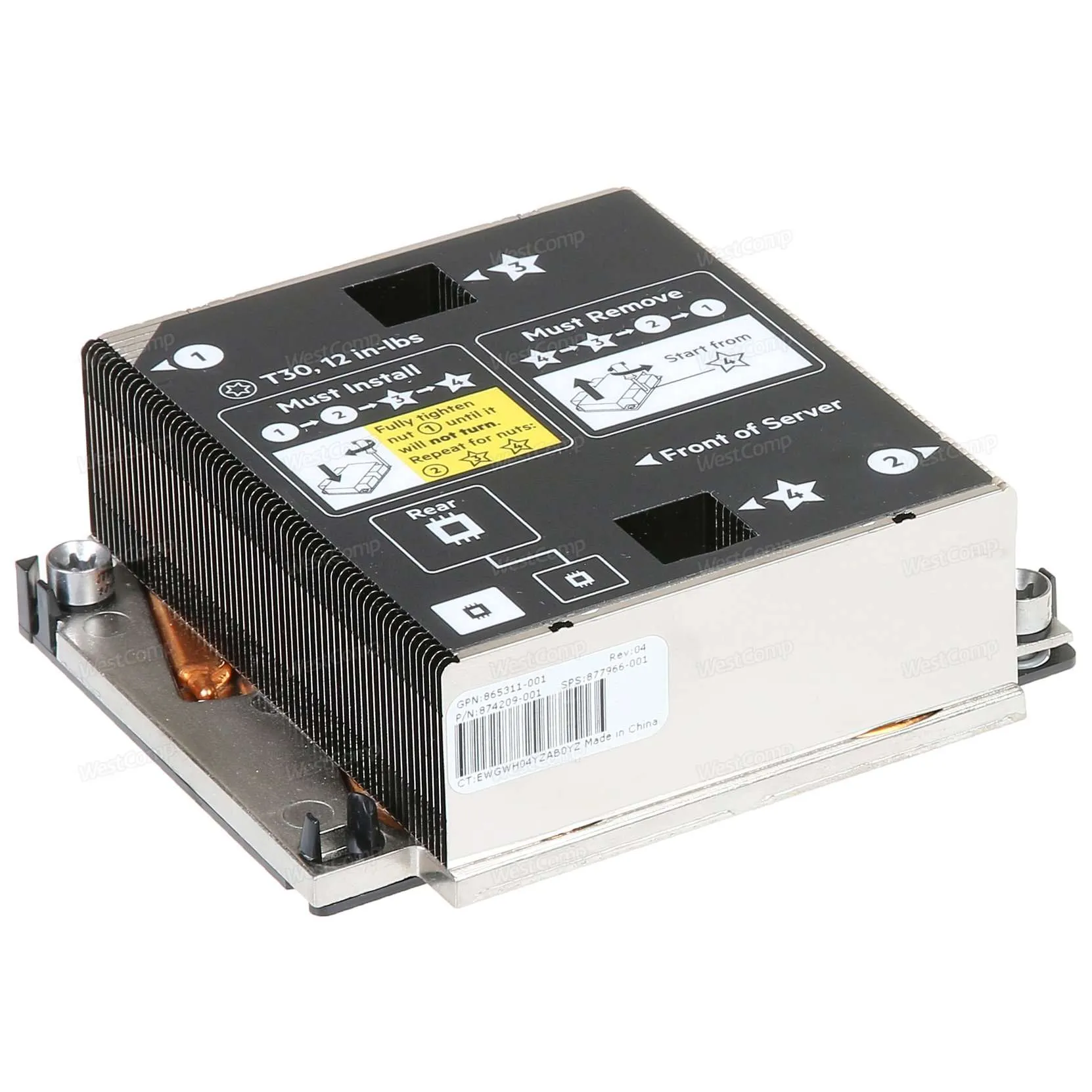 HP Heatsink CPU 1 for BL460c Gen10 (877966-001)