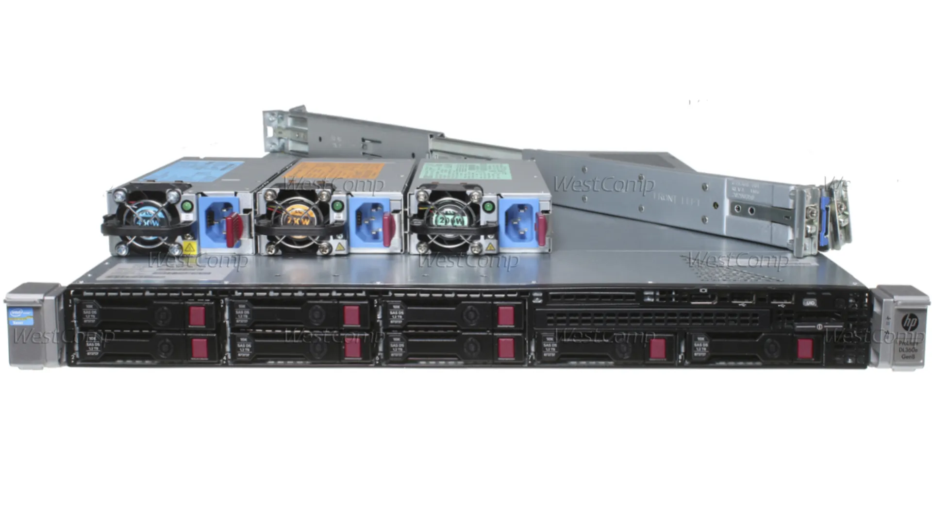 HP Proliant DL360e Gen8 8xSFF 2xXeon E5-2470v2 10-core / 64Gb / P420 / 2GB FBWC / 2x460W - фото 2
