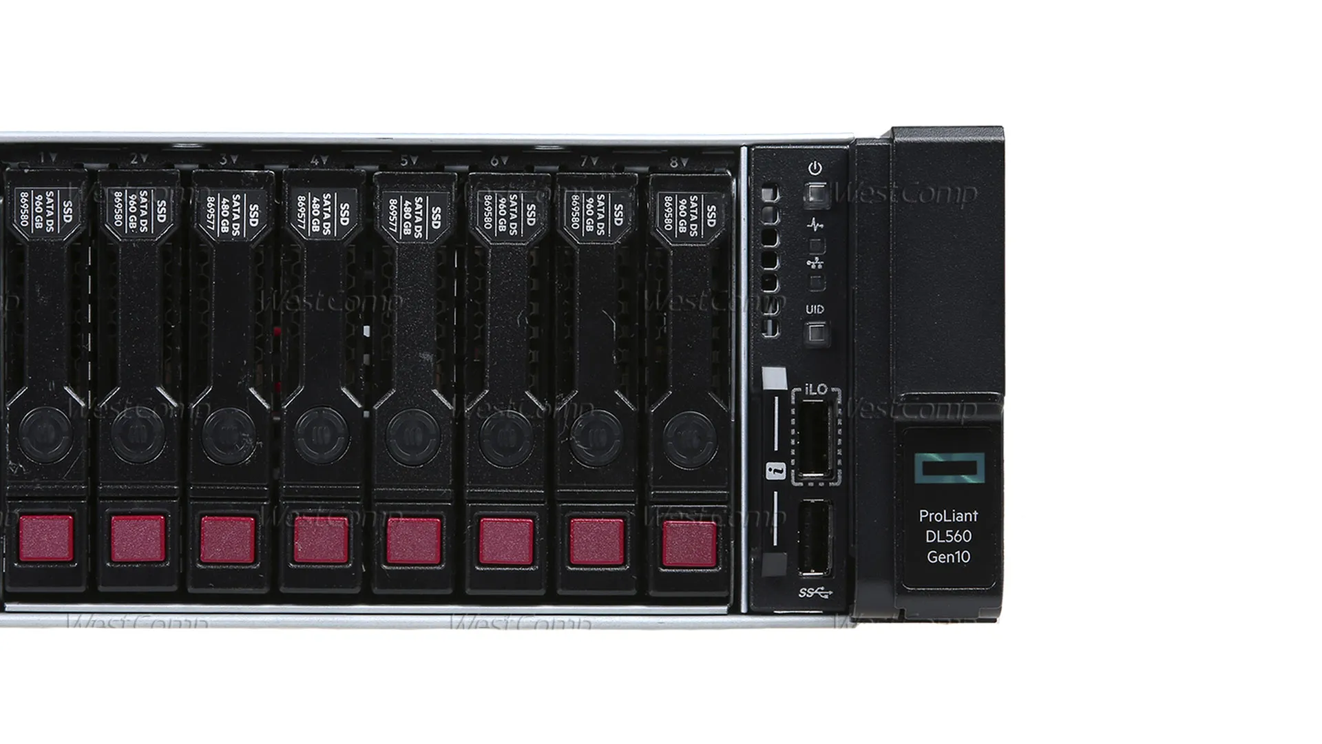 HP Proliant DL560 Gen10 8xSFF 4xXeon 8168 2.7GHz 24-Core / HPE 512Gb(8x64)DDR4 2666 / E208 / 331 / 4x800W - фото 3