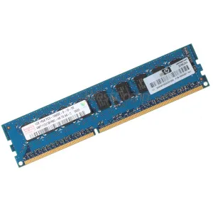  HP 1GB (1x1GB) Single Rank x8 PC3-10600 (DDR3-1333) Unbuffered CAS-9 Memory Kit (500208-061) - announce